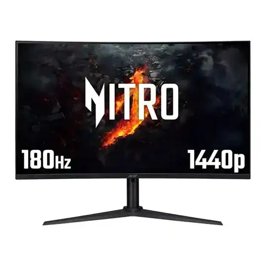 Acer Nitro 31.5" XZ2 XZ322QUV3 WQHD 180Hz FreeSync Curved Gaming Monitor